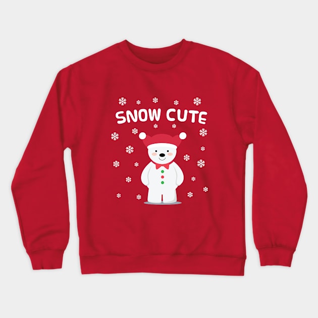 Cute Bear Christmas Crewneck Sweatshirt by The Gift Hub